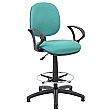 Comfort Fabric Draughtsman Chairs