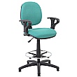 Comfort Fabric Draughtsman Chairs