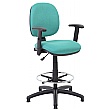 Comfort Fabric Draughtsman Chairs