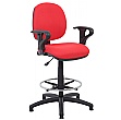 Comfort Fabric Draughtsman Chairs