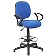 Comfort Fabric Draughtsman Chairs