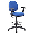 Comfort Fabric Draughtsman Chairs