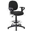 Comfort Fabric Draughtsman Chairs