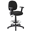 Comfort Fabric Draughtsman Chairs