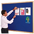 Eco-Friendly Light Oak Framed Noticeboards