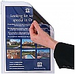 Magnetic Clear Pocket Leaflet Holder