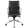 Abbey Medium Back Designer Leather Office Chair