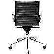 Abbey Medium Back Designer Leather Office Chair