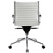 Abbey Medium Back Designer Leather Office Chair