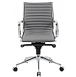 Abbey Medium Back Designer Leather Office Chair