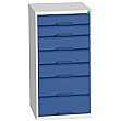 Bott Verso Drawer Cabinets - 525mm Wide x 1000mm High - 7 Drawers