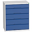 Bott Verso Drawer Cabinets - 800mm Wide x 900mm High - 5 Drawers