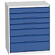 Bott Verso Drawer Cabinets - 800mm Wide x 900mm High - 7 Drawers