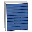 Bott Verso Drawer Cabinets - 800mm Wide x 1000mm High - 9 Drawers