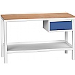 Bott Verso Benches - Welded Bench With Drawer