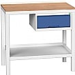 Bott Verso Benches - Welded Bench With Drawer