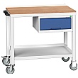 Bott Verso Benches - Mobile Welded Bench With Drawer