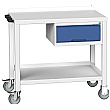 Bott Verso Benches - Mobile Welded Bench With Drawer