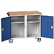 Bott Verso Mobile Maintenance Trolley - 2 Cupboards