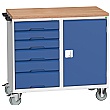 Bott Verso Mobile Maintenance Trolley - Cupboard With 6 Drawers