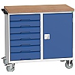Bott Verso Mobile Maintenance Trolley Cupboard With 7 Drawers