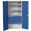 Bott Verso Kitted Cupboard 1050W 3 Shelves and 4 Drawers