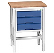 Bott Verso Benches - Height Adjustable Workstand With 3 Drawers