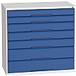 Bott Verso Drawer Cabinets - 1050mm Wide x 1000mm High - 7 Drawers