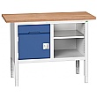 Bott Verso Storage Benches - 1250mm With Cupboard & Drawer