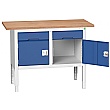 Bott Verso Storage Benches - 1250mm With 2 Cupboards & Drawers