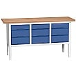 Bott Verso Storage Benches - 1750mm With 9 Drawers
