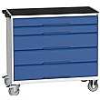 Bott Verso Mobile Roller Cabinets 1050W - 5 Drawers