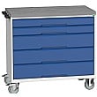 Bott Verso Mobile Roller Cabinets 1050W - 5 Drawers