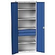 Bott Verso Kitted Cupboard 800W 4 Shelves and 2 Drawers