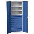 Bott Verso Kitted Cupboard 800W 3 Shelves and 8 Drawers