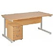 NEXT DAY Commerce II Rectangular Desks With Mobile