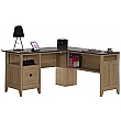 Dover Oak Computer Desk