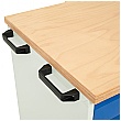 Bott Verso Benches - Mobile Welded Bench With Drawer