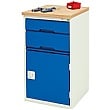Bott Verso Drawer Cabinets - 525mm Wide x 800mm High - 2 Drawers With Cupboard