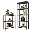 Foundry Industrial Style Bookcases- Charter Oak