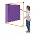 Shield Wood Effect Eco-Colour Tamperproof Noticeboards