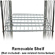 3 Sided A-Base Nestable Roll Pallets