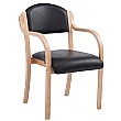 Devonshire Vinyl Stacking Armchairs