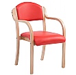 Devonshire Vinyl Stacking Armchairs