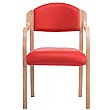 Devonshire Vinyl Stacking Armchairs