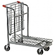 Nestable Stock Trolley With Folding Shelf