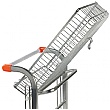 Nestable Stock Trolley With Folding Basket