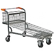Cash & Carry Trolley - Wire Mesh Base