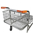 Cash & Carry Trolley - Wire Mesh Base