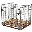Galvanised Stackable Retention Units With 2 Removable Gates